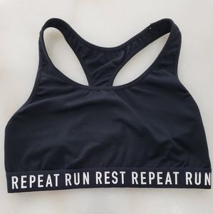 Black Sports Bra